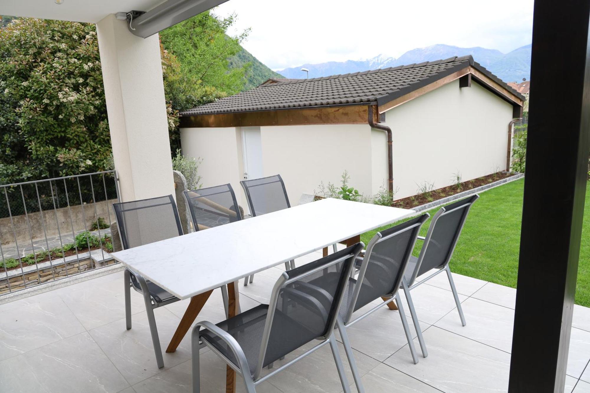 Casa Quattro Fiumi Apartment Tegna Exterior foto