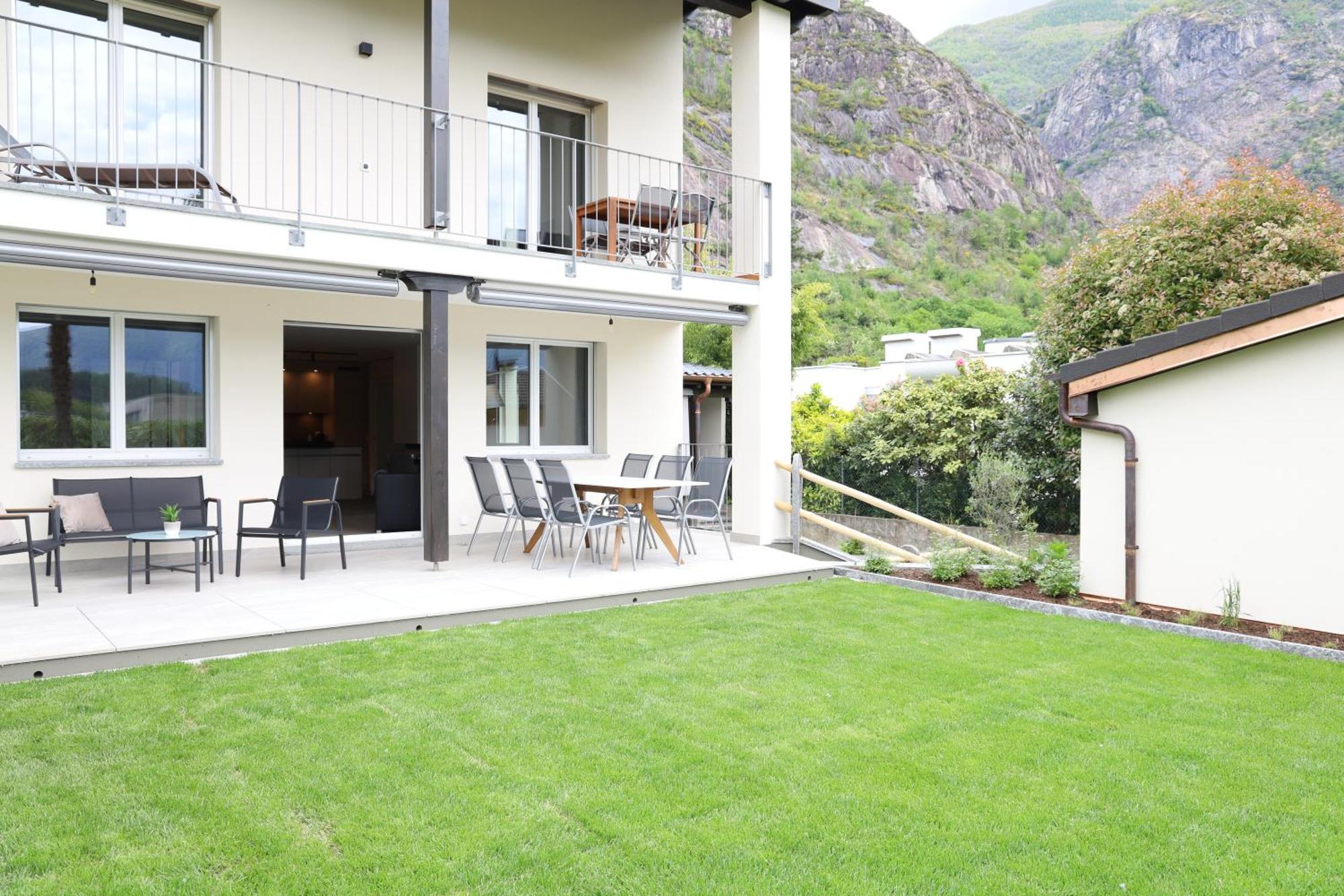 Casa Quattro Fiumi Apartment Tegna Exterior foto